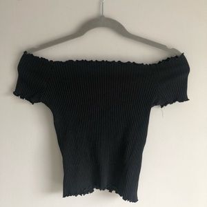 Zara Black Top